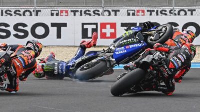Quartararo Jatuh, MotoGP Hungaria Berputar Arah