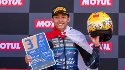 Aldi Absen, Arai Agaska Wildcard di WorldSSP300 Prancis 2025