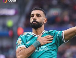 Mohamed Salah Selamatkan Liverpool di Menit Akhir