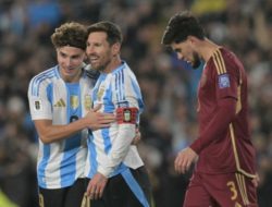 Messi Cetak Brace, Rekan Argentina Kirim Pesan Perpisahan