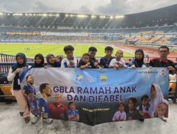Persib Bandung Bahagiakan Anak Berkebutuhan Khusus di GBLA