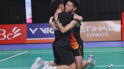 Komentator BWF Sebut Raymond/Joaquin Mirip Legenda Indonesia.