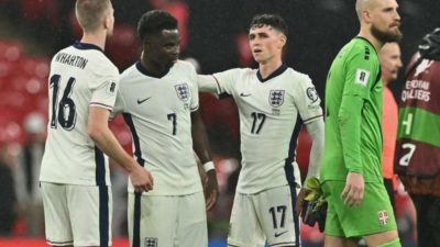 Inggris Dominasi Kualifikasi, Ronaldo Frustrasi Raih Hasil Minor
