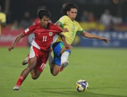 Timnas U-17 Indonesia Berjuang Keras, Incar Kemenangan Lawan Brasil