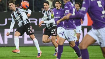 Juventus dan Fiorentina Saling Balas Gol, Raih Satu Poin
