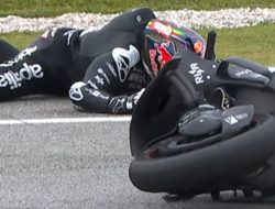 Cedera Beruntun Hantam Martin, Mimpi Buruk Warnai Debut Bersama Aprilia