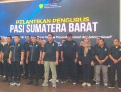 KONI Sumbar Lantik Pengurus PASI, Genjot Prestasi Atletik Daerah