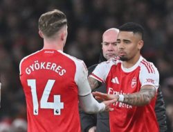 Carragher: Jesus Lebih Cocok Pimpin Lini Depan Arsenal