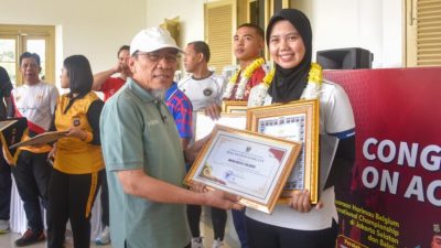 Atlet Polda Sumbar Sambut Meriah Usai Raih Prestasi Internasional