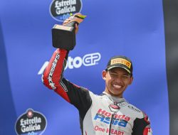 Veda Ega Pratama Ukir Sejarah dan Rekor di Moto3