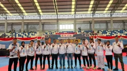 Polda Sumbar Sabet Sembilan Medali Emas Karate Kapolri Cup